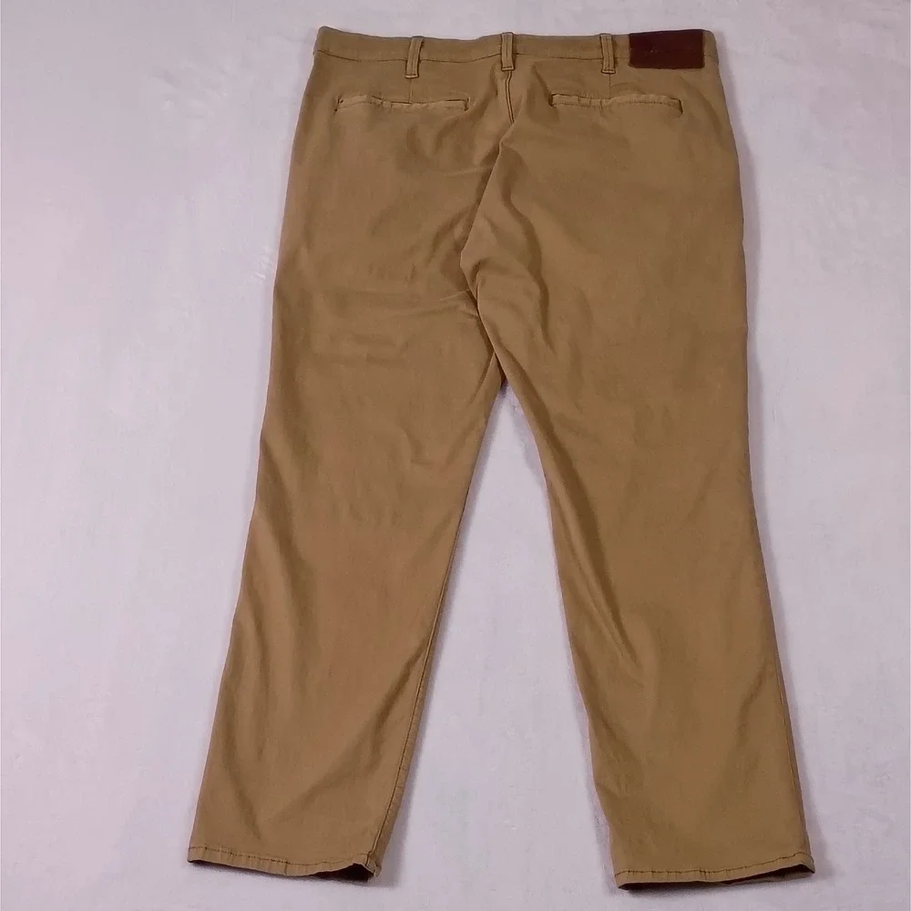 34 Heritage Charisma Chino Tan Khaki Comfort Rise Classic Fit Pants Mens 40x32